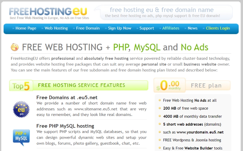 freehosting bán hosting giá rẻ
