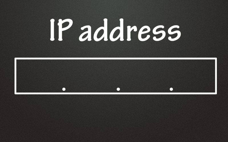 Lỗi nhập sai địa chỉ IP