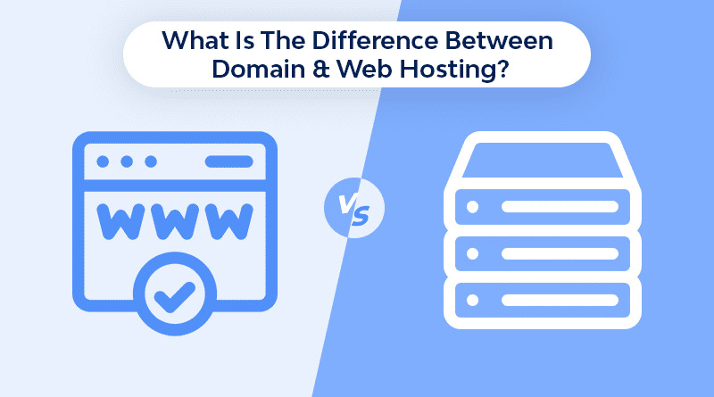 Sự khác nhau giữa Domain và Hosting