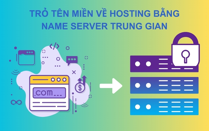 Cách trỏ tên miền về Website Hosting bằng Name Server trung gian