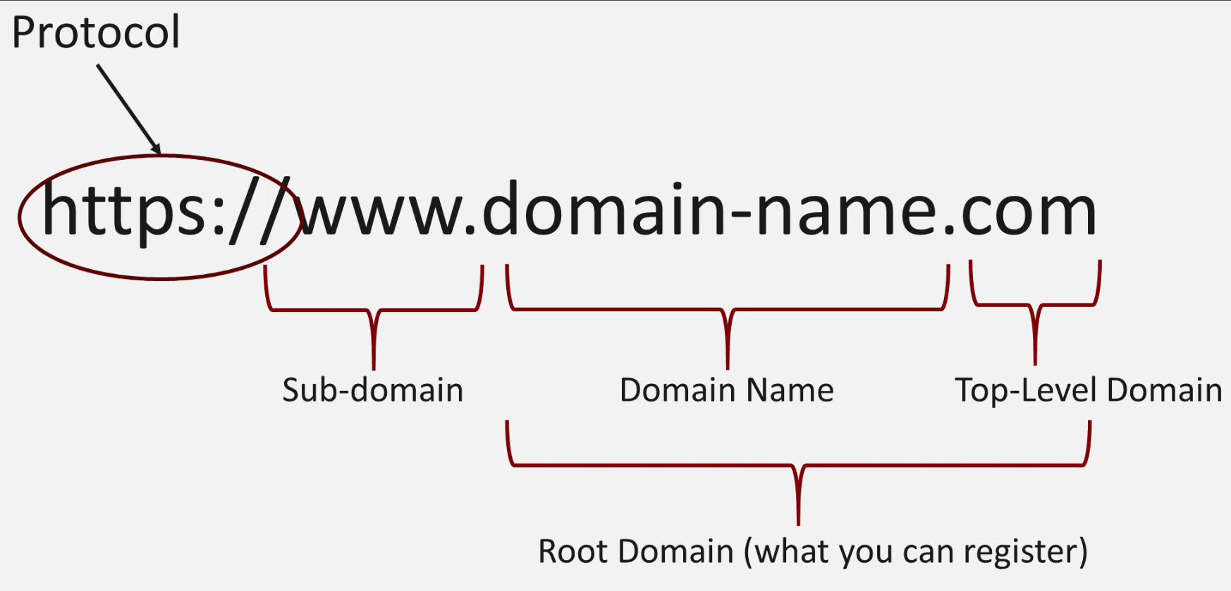 ví dụ về root domain